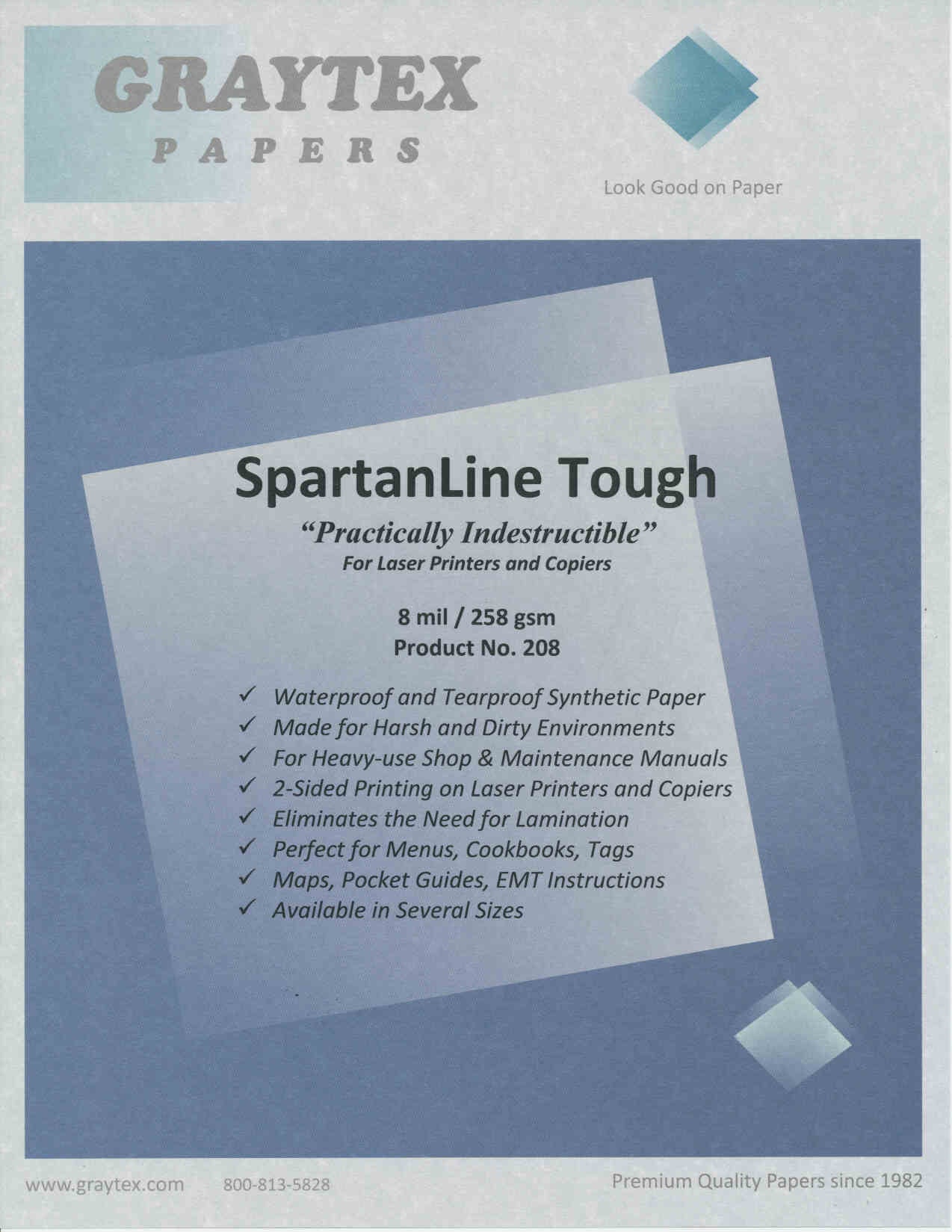 SpartanLine Tough Synthetic Laser - 205/208/211