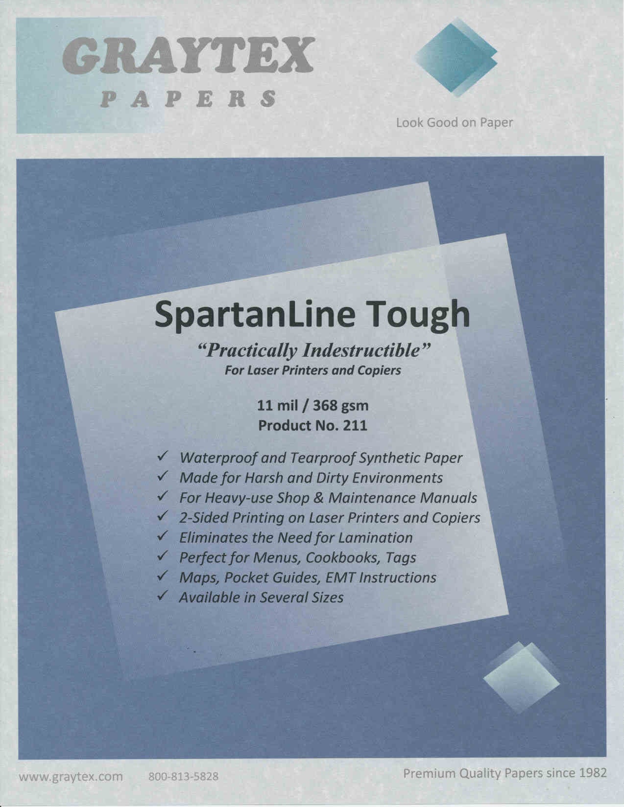 SpartanLine Tough Synthetic Laser - 205/208/211