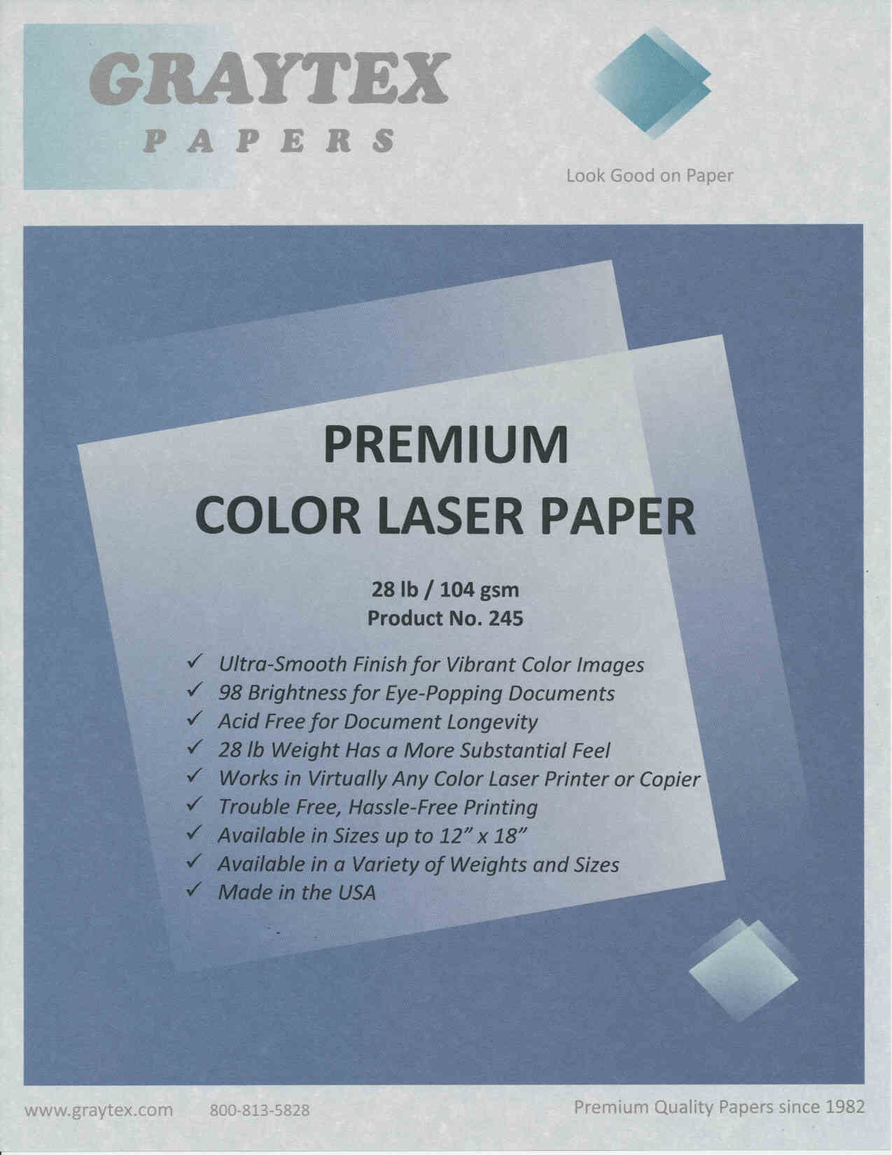 Premium Color Laser - 245 - 28lb