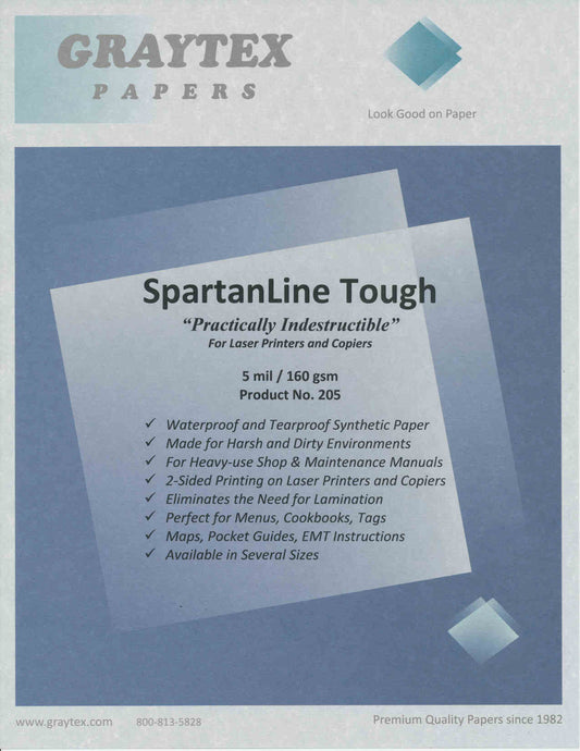 SpartanLine Tough Synthetic Laser - 205/208/211