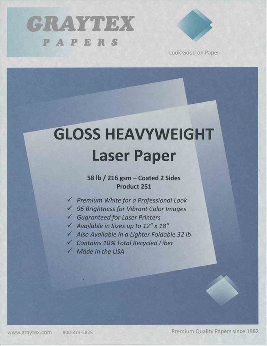 Gloss Laser Heavyweight - 251 - 58lb