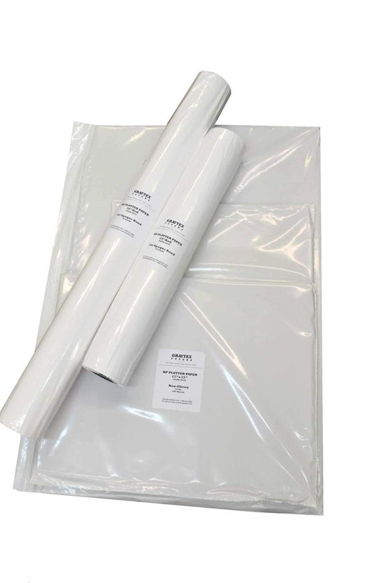 Bond Plotter Paper - Non-glossy - 24lb